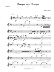 PARTS-Changes Upon Changes - 1st. Clarinet
