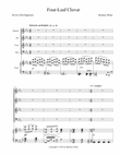 Four-Leaf Clover SATB