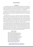 Three John Clare Songs for SATB & String Quartet