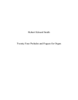24 Preludes and Fugues for Organ