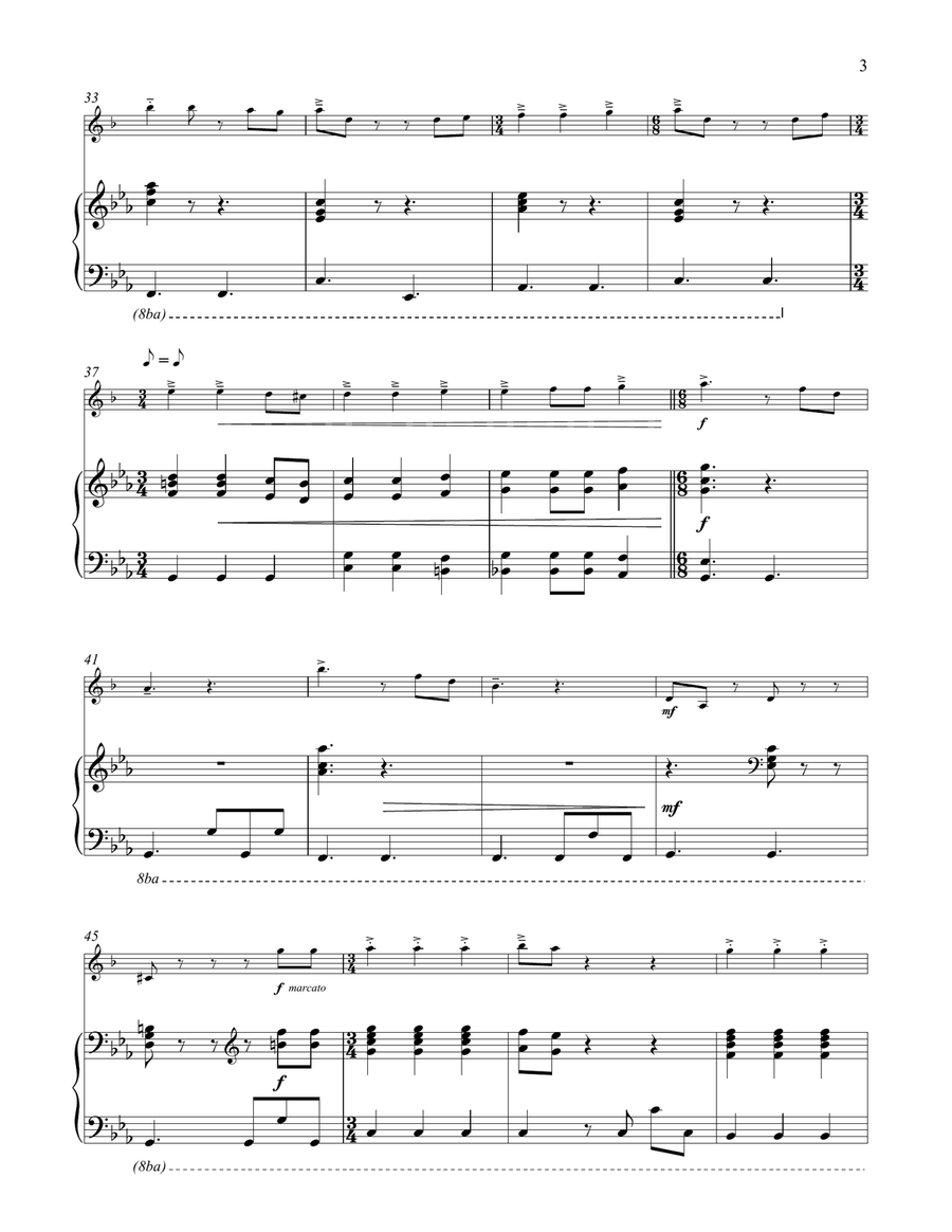 He's A Pirate (from Pirates Of The Caribbean: The Curse of the Black Pearl) Trumpet Solo scores gallery preview page 3