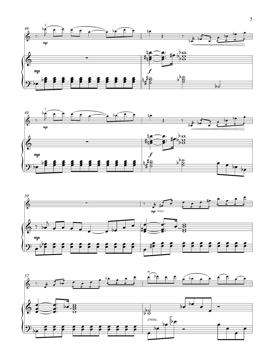 Theme From E.T. (The Extra-Terrestrial) Violin Solo scores gallery preview page 5