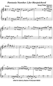 Fantasia 2 by Georg Philipp Telemann for solo piano (Classical Music or Tablet Series)