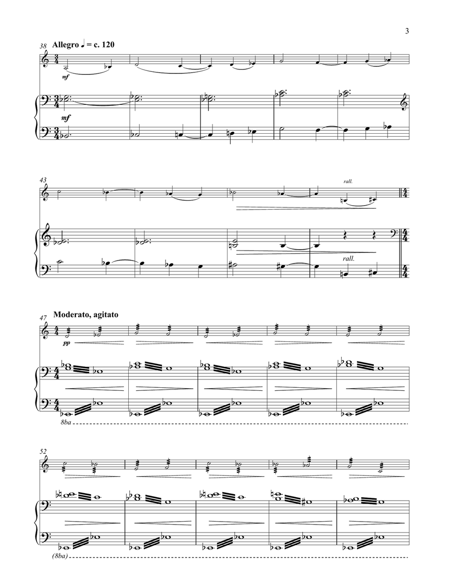 Scene D'Amour (from Vertigo) Violin Solo scores gallery preview page 3