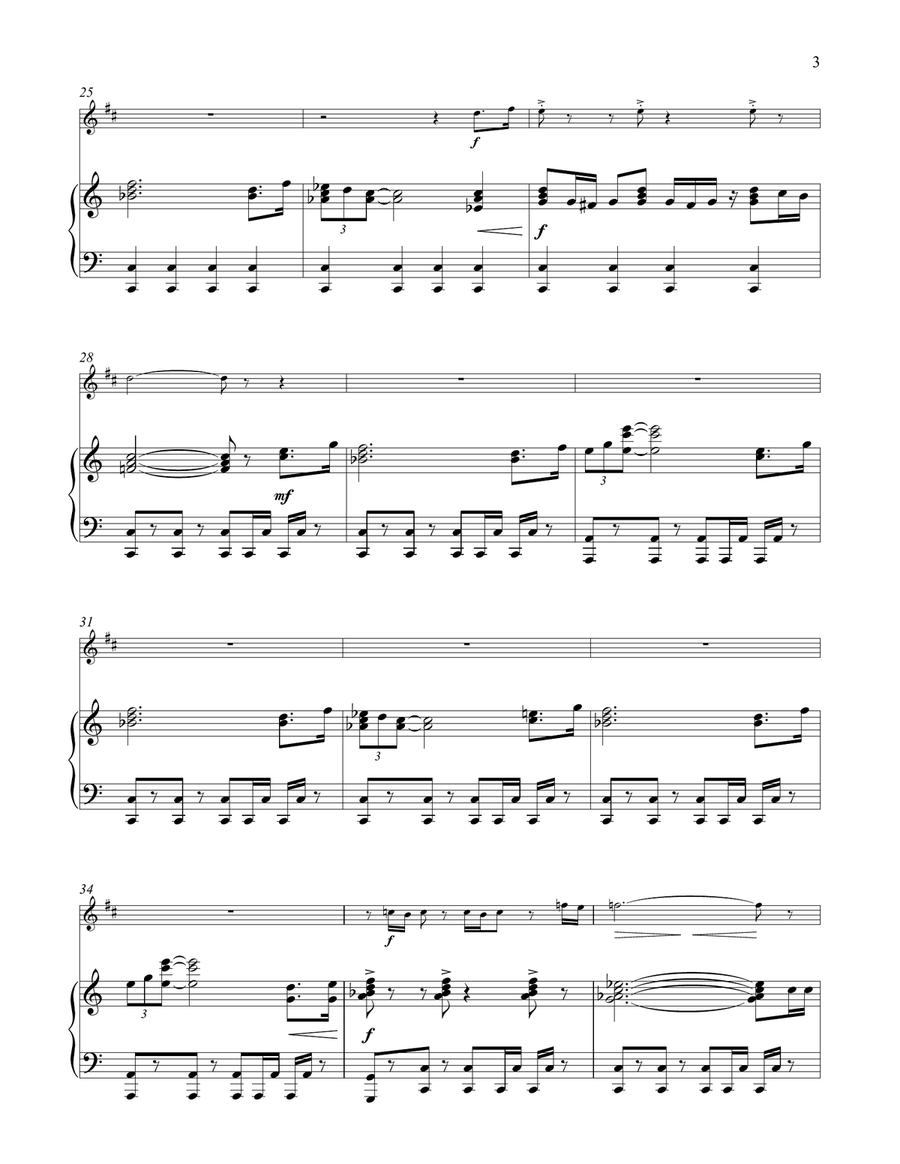 Raiders March (from Raiders of the Lost Ark) Trumpet Solo scores gallery preview page 3