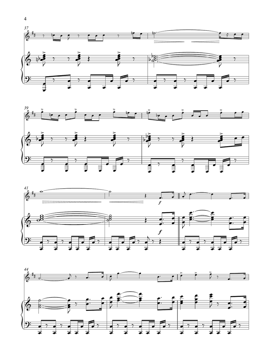 Raiders March (from Raiders of the Lost Ark) Trumpet Solo scores gallery preview page 4