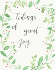 Tidings of Great Joy - Nine Traditional Christmas Carols for Easy to Intermediate Piano
