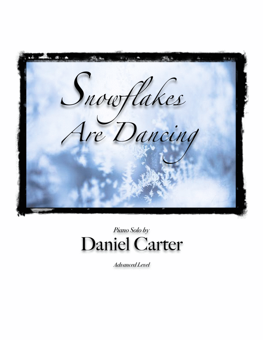 Snowflakes are Dancing, Piano Solo Piano Method scores gallery preview page 1