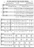 By the light of the silvery moon for men's voices