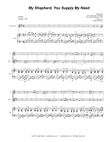My Shepherd, You Supply My Need (Duet for Flute and Bb-Clarinet)