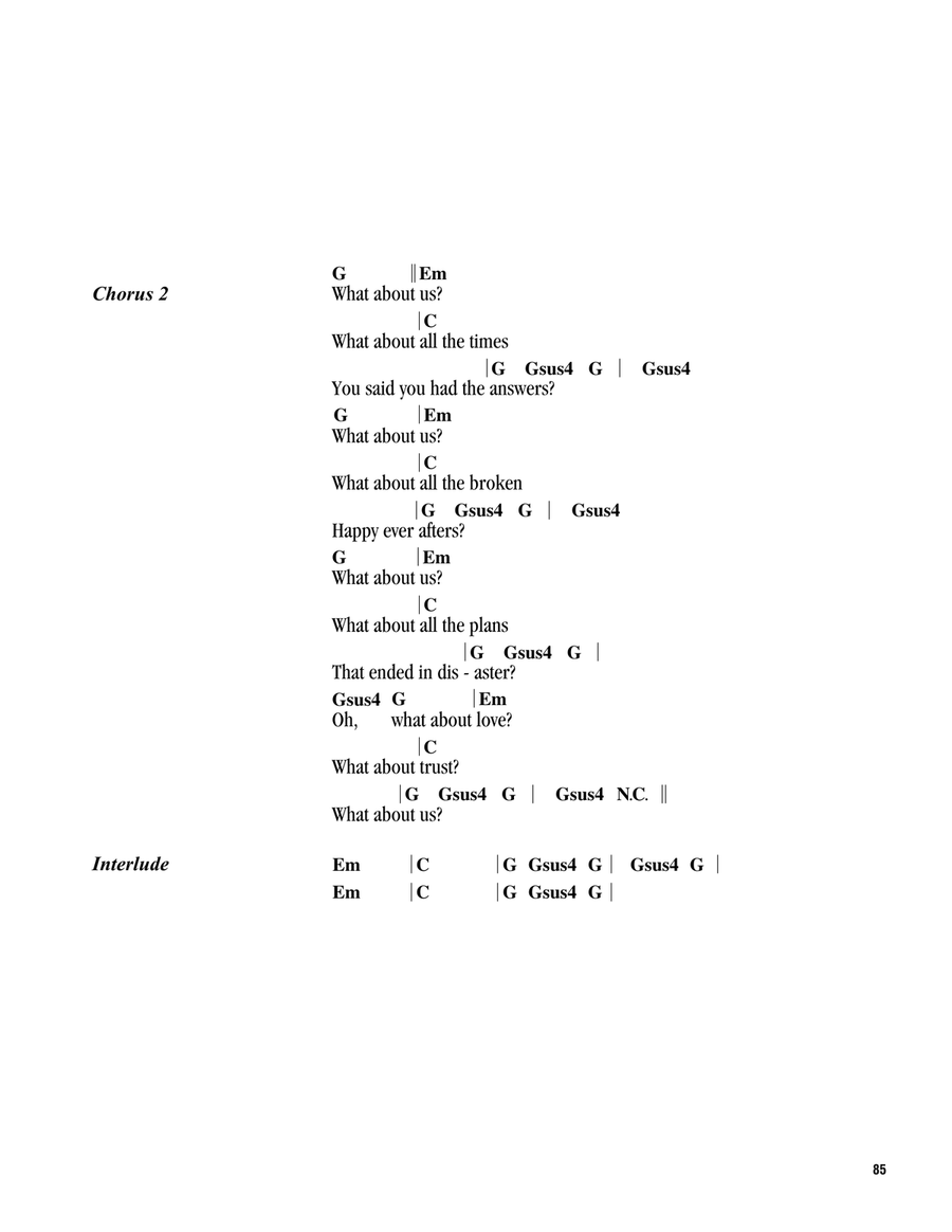 What About Us What About Us Ukulele scores gallery preview page 3