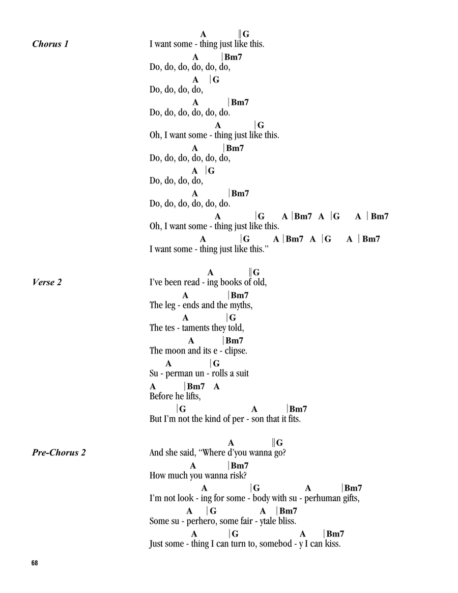 Something Just Like This Ukulele scores gallery preview page 2