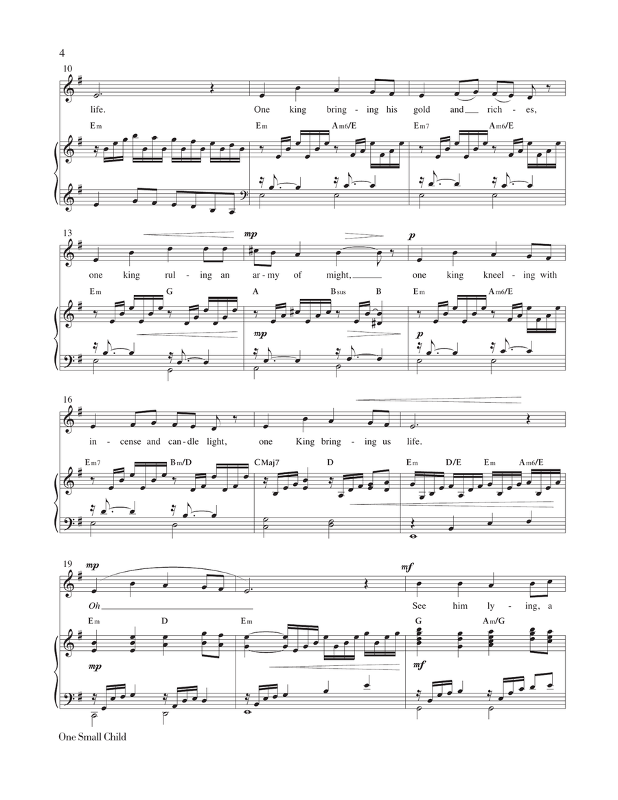 One Small Child Handbell Choir scores gallery preview page 4