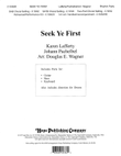 Seek Ye First