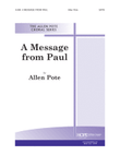 Message from Paul, A - SATB mini preview
