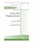 Long Ago, Prophets Knew - SATB mini preview