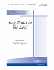 Sing Praise to the Lord - SATB mini preview