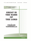 Great Is the Name of the Lord
