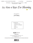 Lo, How a Rose E'er Blooming - Score, 3 Oct. Handbell and Inst. Parts-Digital mini preview