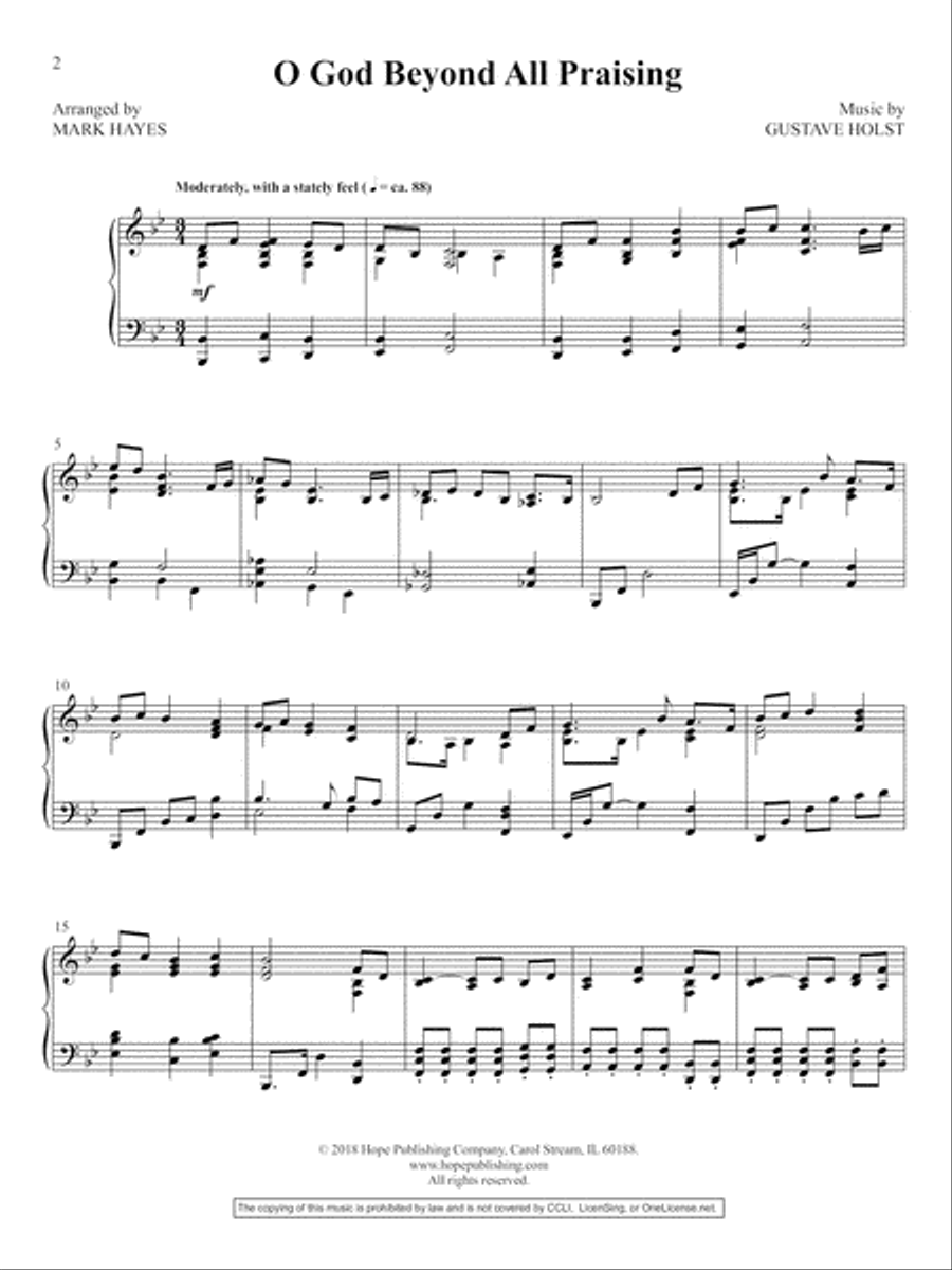 Reflections For Worship II Piano Solo scores gallery preview page 4