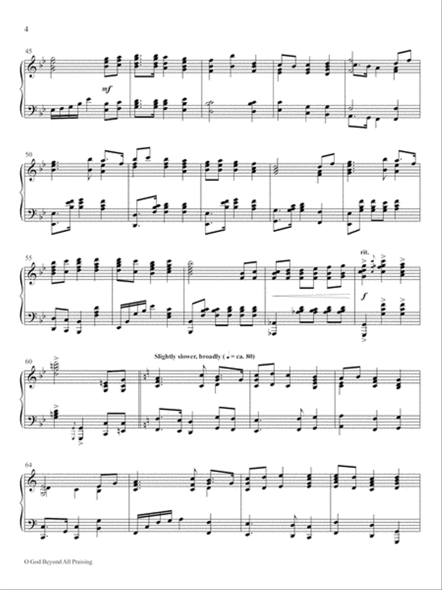 Reflections For Worship II Piano Solo scores gallery preview page 6
