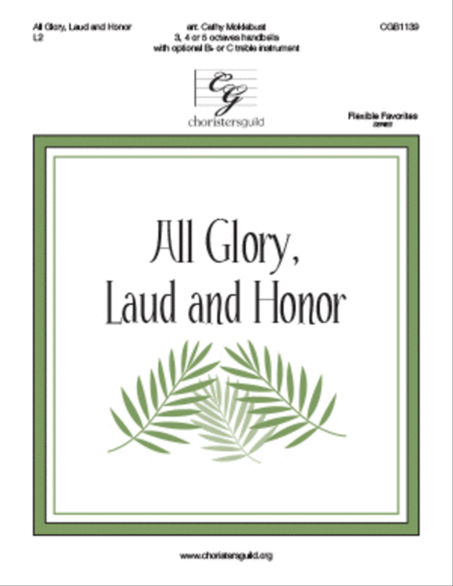 All Glory, Laud and Honor - 3-5 octaves 5-Octaves scores gallery preview page 1