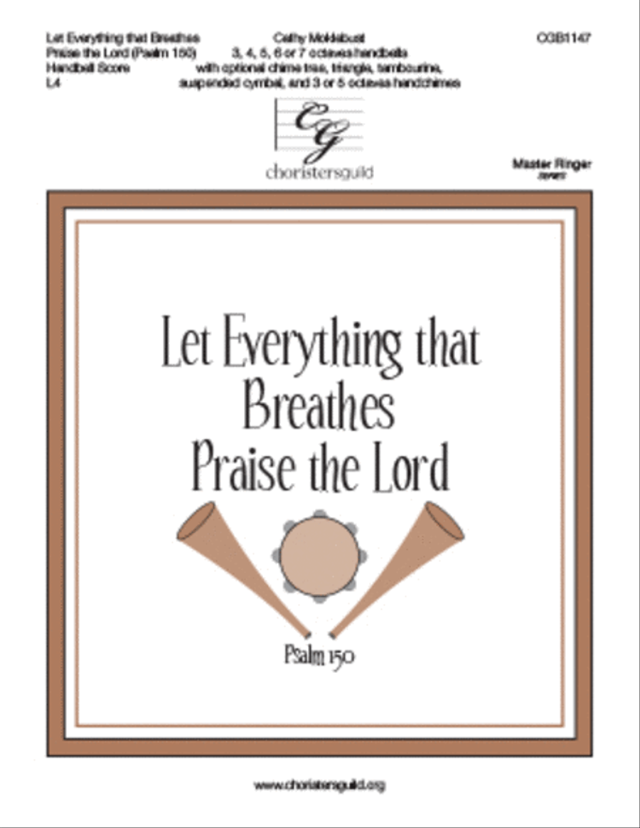 Let Everything that Breathes Praise the Lord Handbell Choir scores gallery preview page 1