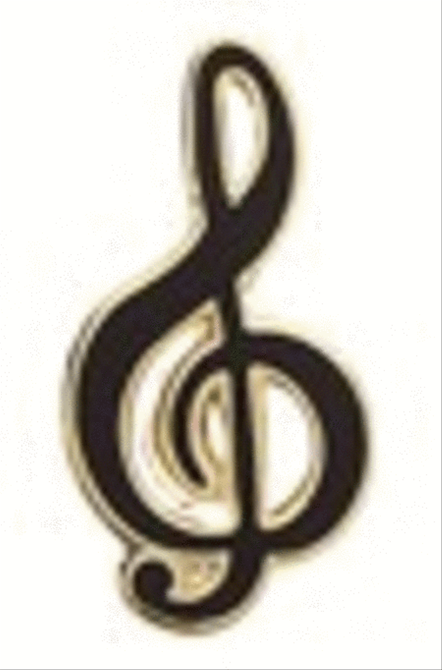 Mini Pin Treble Clef School and Community scores gallery preview page 1