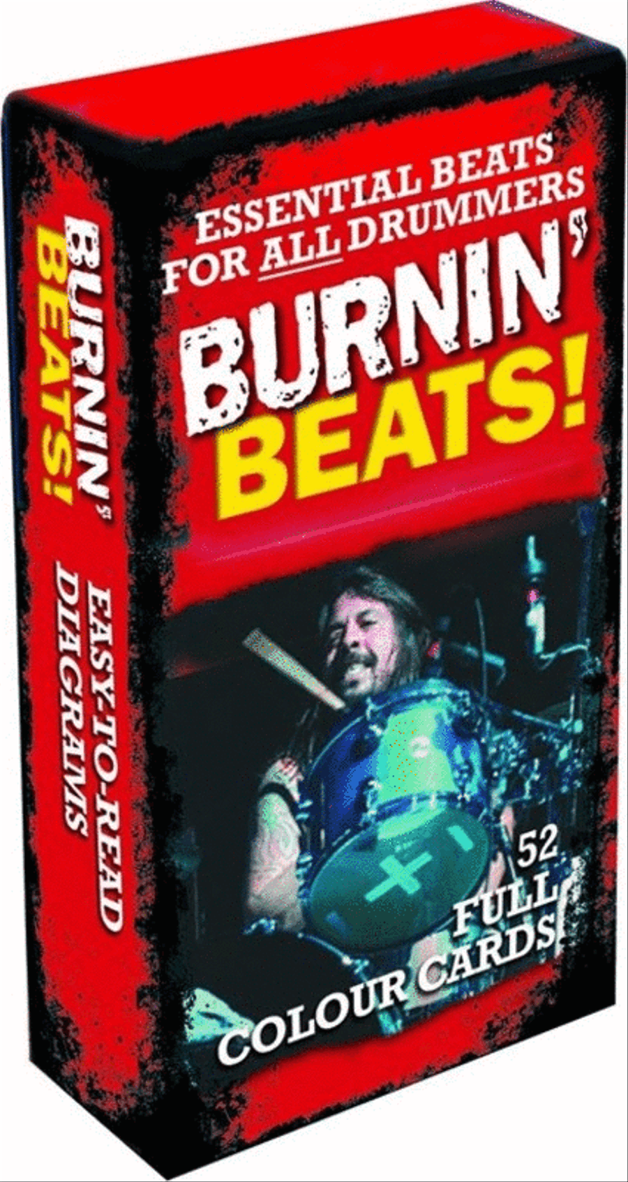 Burnin Beats! - 52 Full Colour Cards Drums scores gallery preview page 1