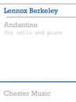 Berkeley - Andantino For Cello/Piano