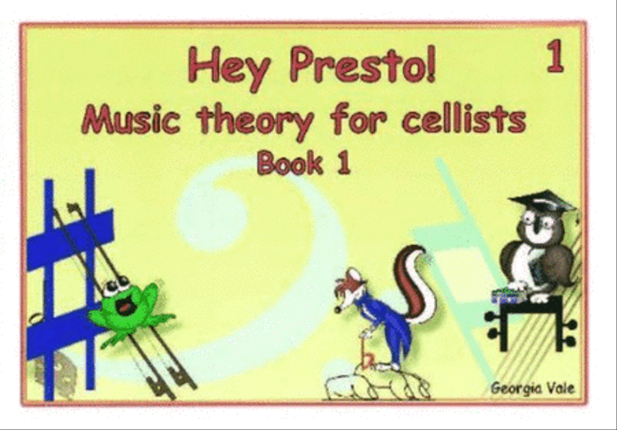Hey Presto! Theory For Cellists Book 1 scores gallery preview page 1