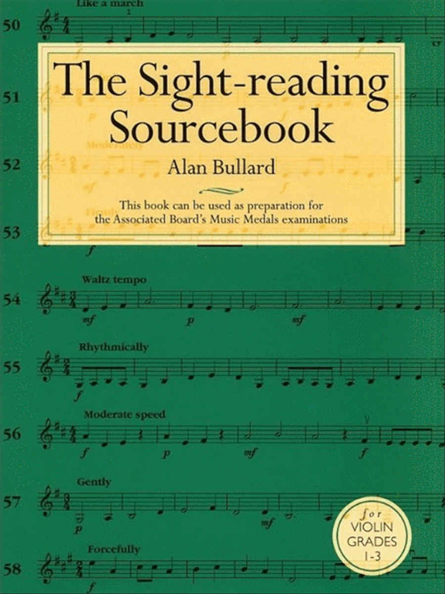 Bullard - Sight Reading Source Book Violin scores gallery preview page 1