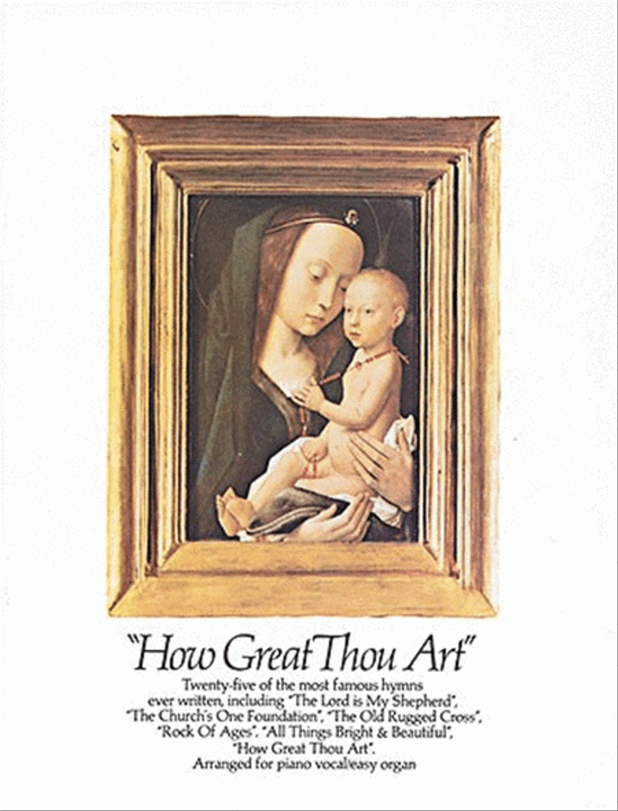 How Great Thou Art (Piano / Vocal / Guitar) scores gallery preview page 1