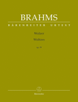 Brahms - Waltzes Op 39 Urtext