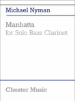 Manhatta For Solo Bass Clarinet