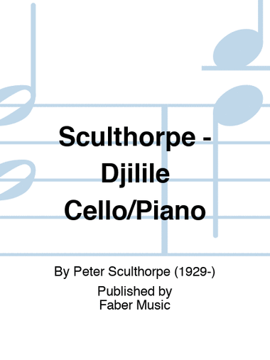 Sculthorpe - Djilile Cello/Piano