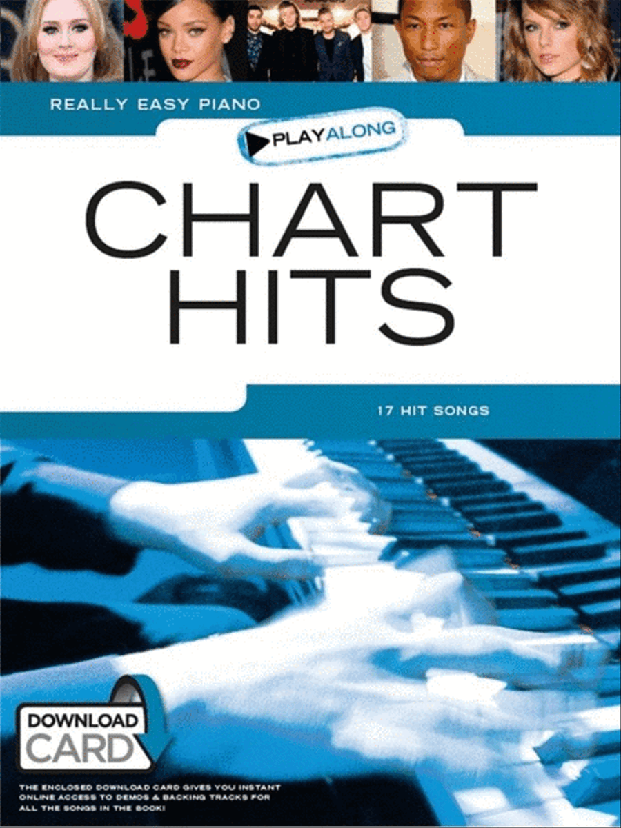 Really Easy Piano Playalong Chart Hits Book/Online Audio Voice scores gallery preview page 1
