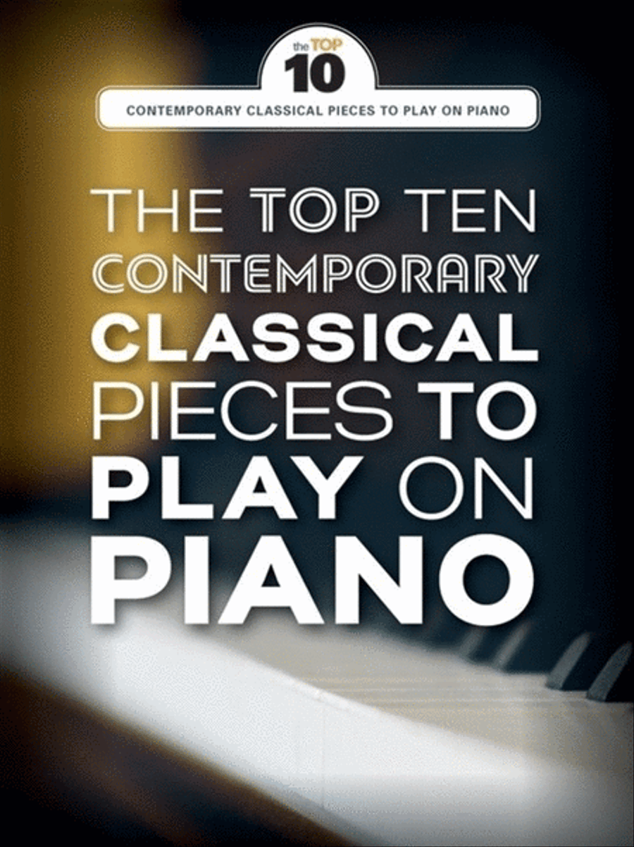 Top 10 Contemporary Classical Pieces Piano Solo scores gallery preview page 1