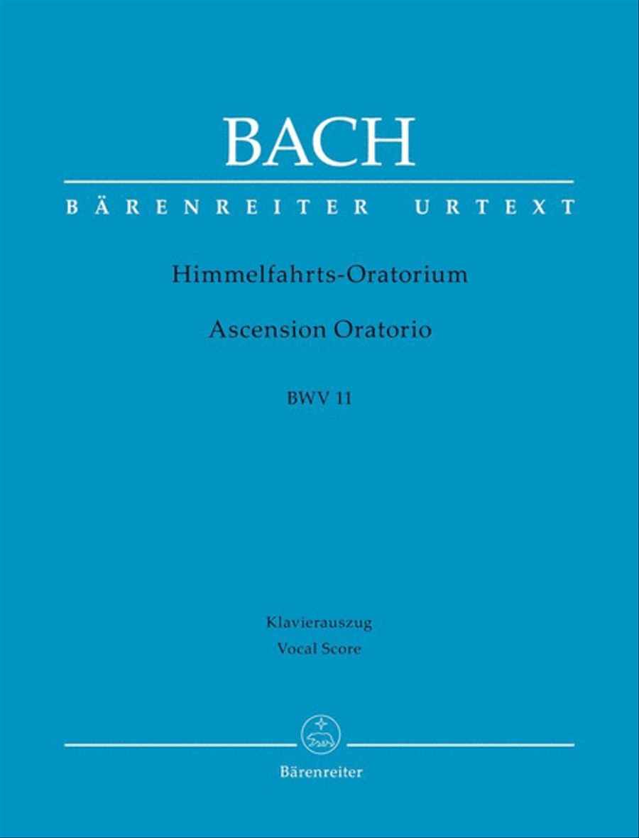 Ascension Oratorio Vocal Score Choir scores gallery preview page 1