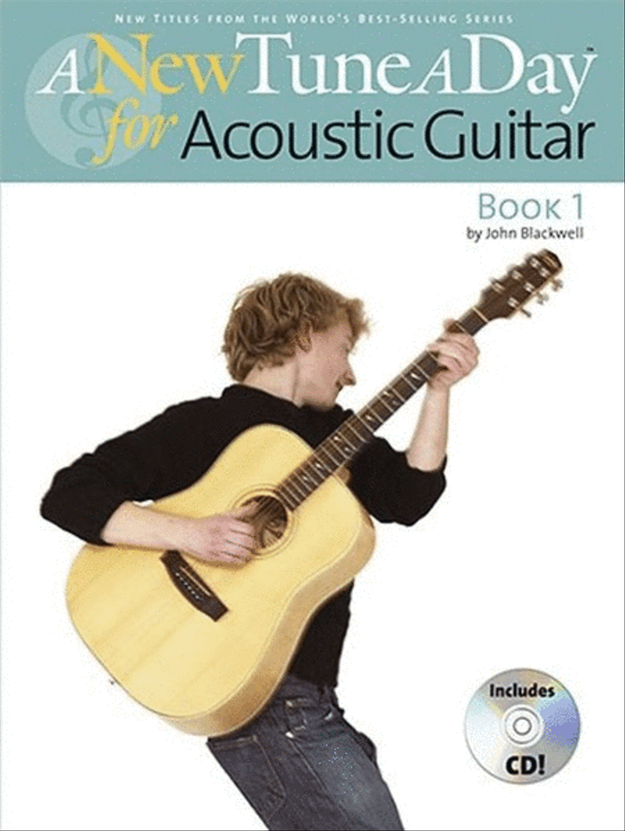 A New Tune A Day Acoustic Guitar Book 1 Book/CD Acoustic Guitar scores gallery preview page 1