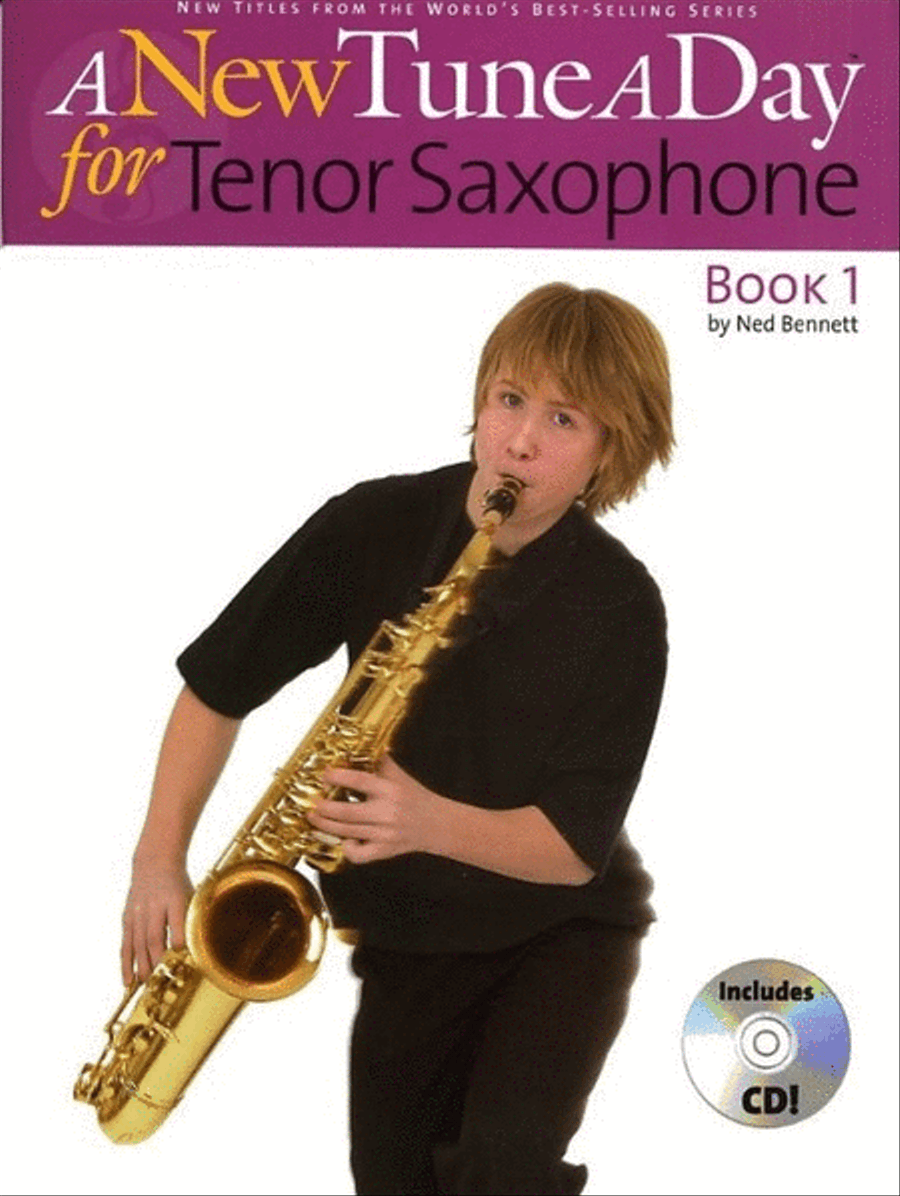 A New Tune A Day Tenor Sax Book 1 Book/CD Tenor Saxophone scores gallery preview page 1