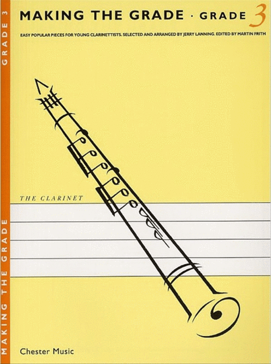 Making The Grade Clarinet/Piano Grade 3 Clarinet Solo scores gallery preview page 1