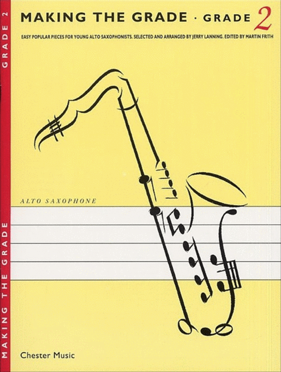 Making The Grade Saxophone/Piano Grade 2 scores gallery preview page 1