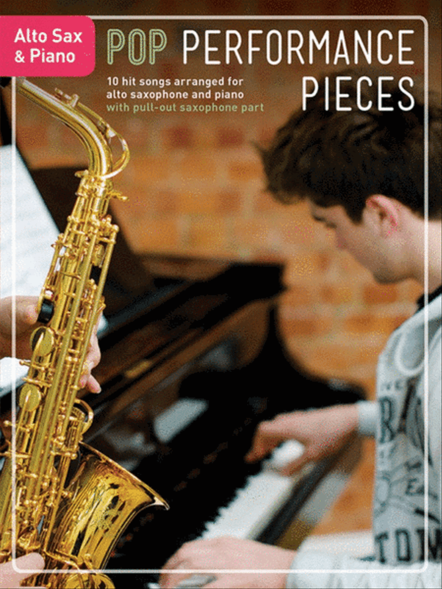 Pop Performance Pieces For Asax & Piano scores gallery preview page 1