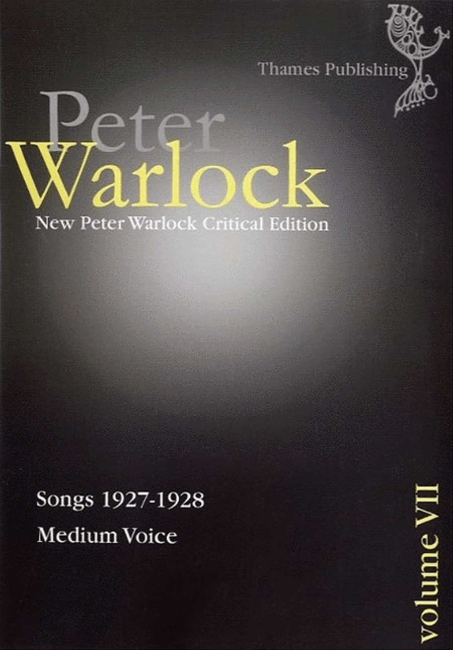 New Peter Warlock Critical Edition Vol 7 Medium by Peter WarlockSheet Music