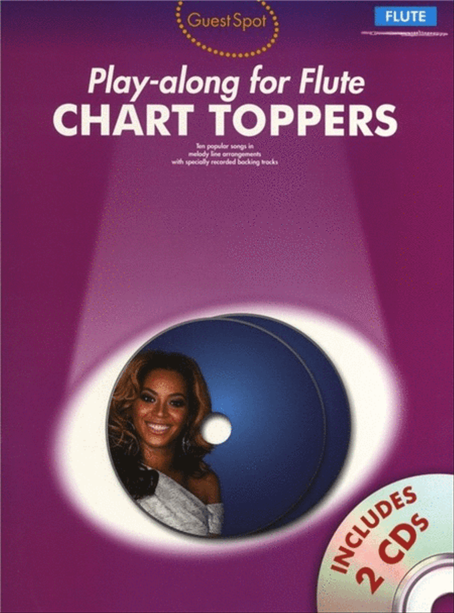 Guest Spot Chart Toppers Flute Book/CD Flute scores gallery preview page 1