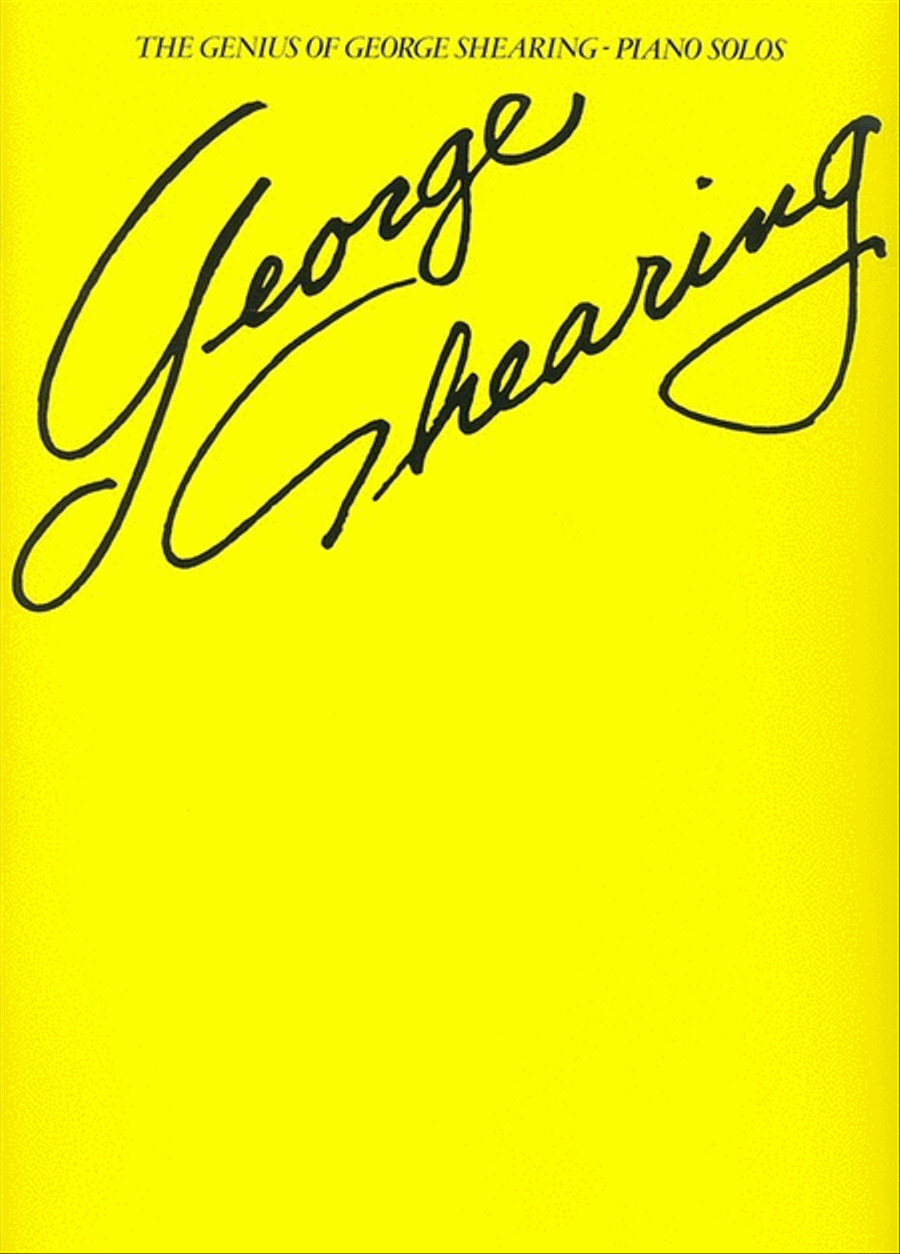 The Genius Of George Shearing Piano Solos Piano Solo scores gallery preview page 1