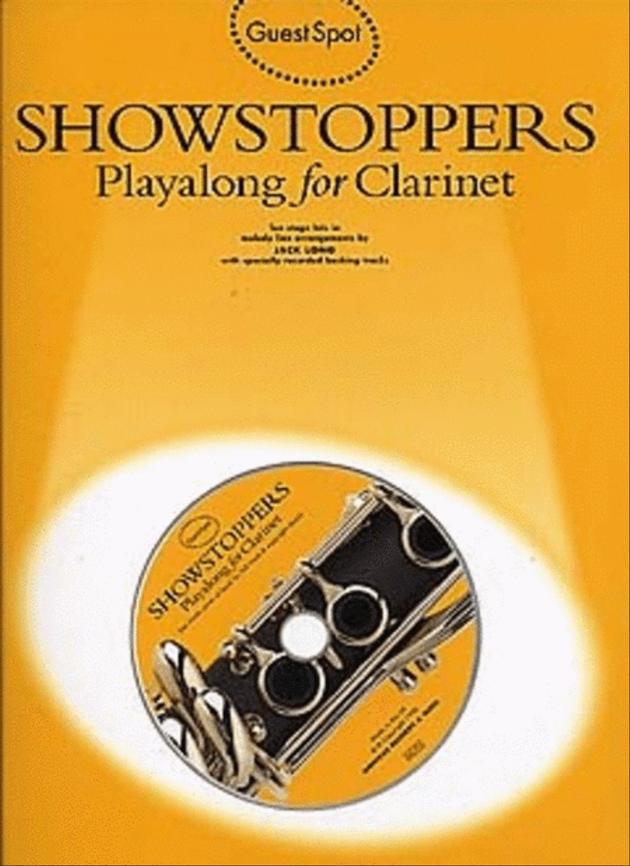 Guest Spot Showstoppers Clarinet Book/CD scores gallery preview page 1