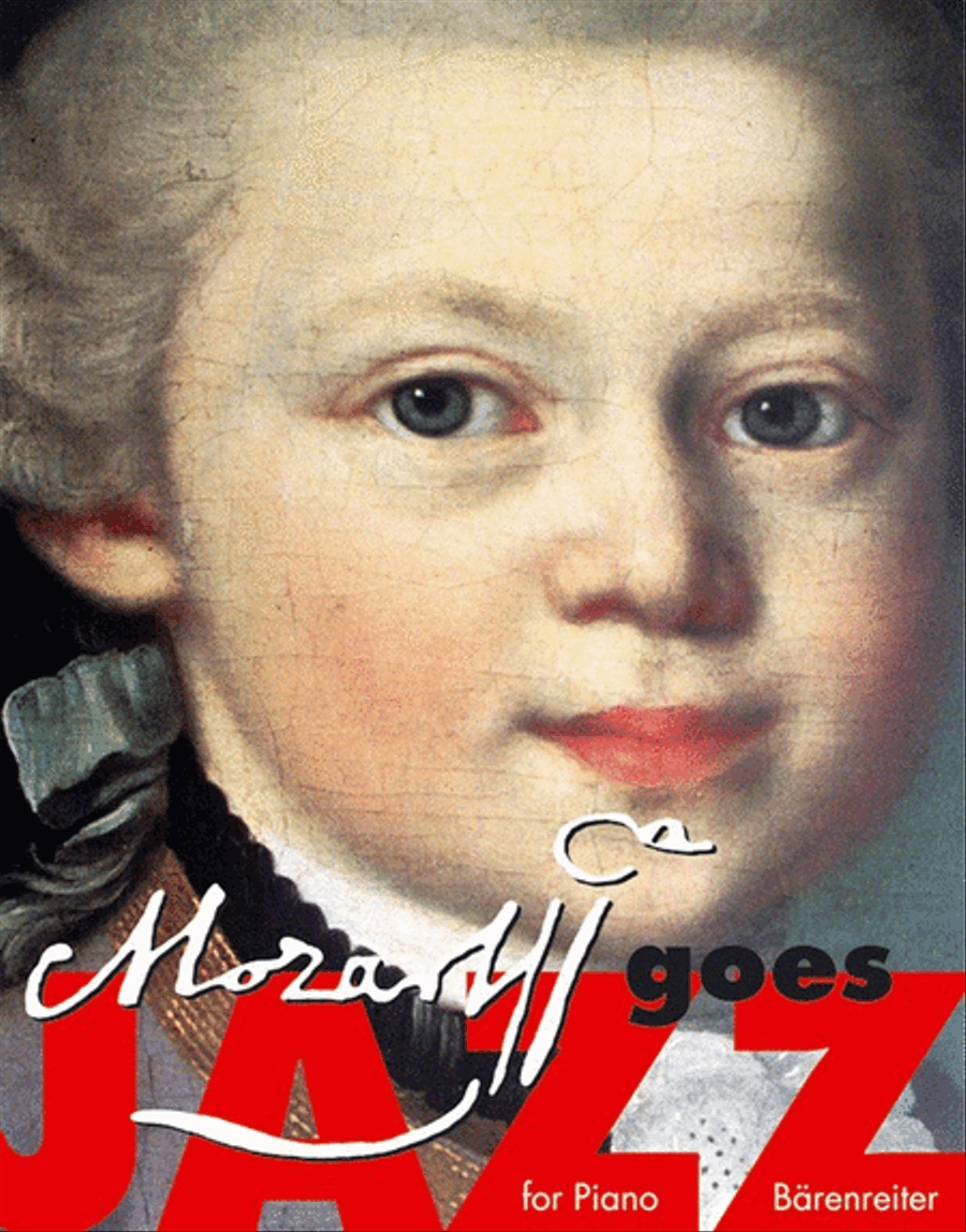 Mozart Goes Jazz Easy Piano Variations Easy Piano scores gallery preview page 1