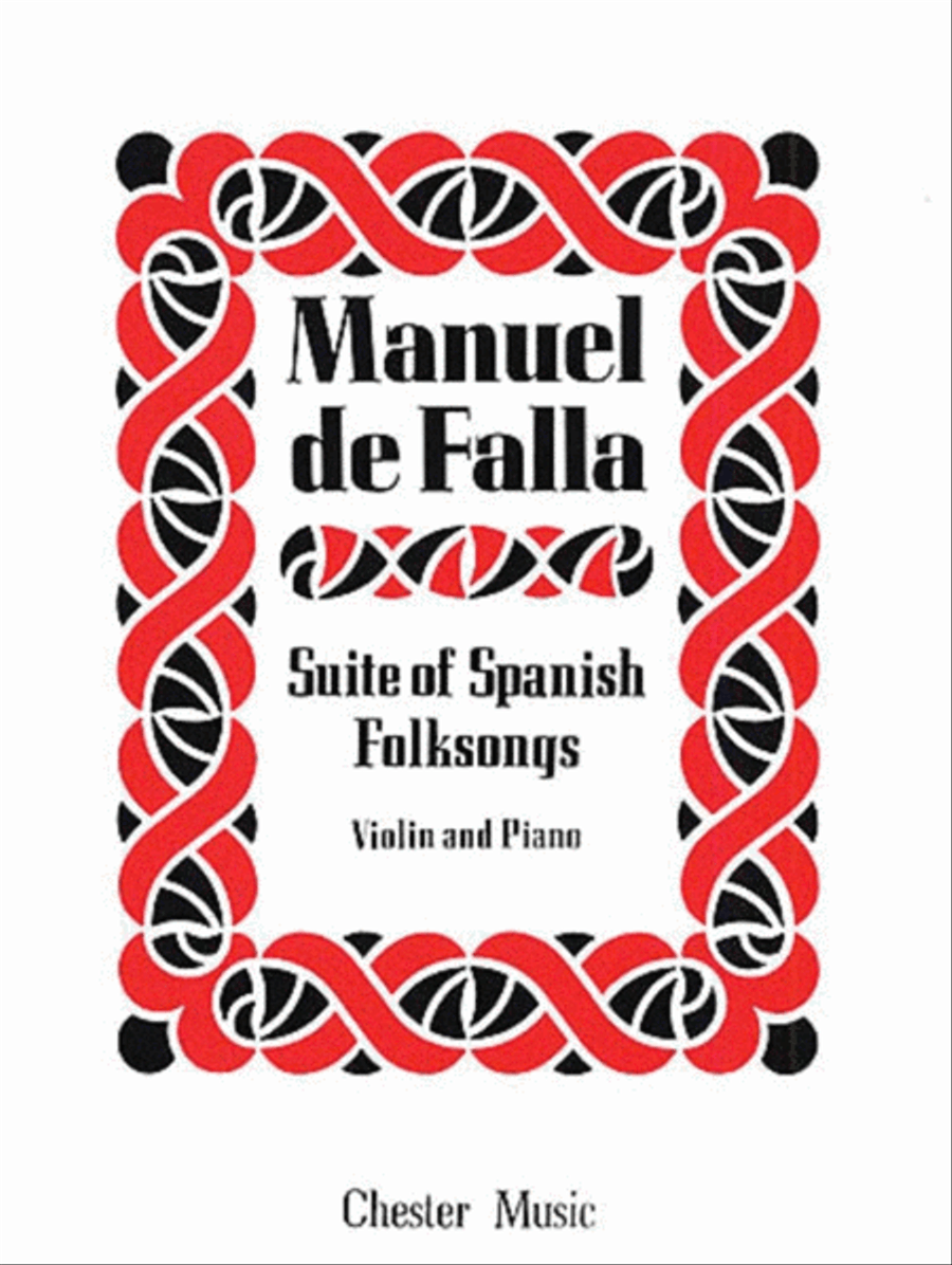 Falla - Suite Of Spanish Folksongs Violin/Piano scores gallery preview page 1